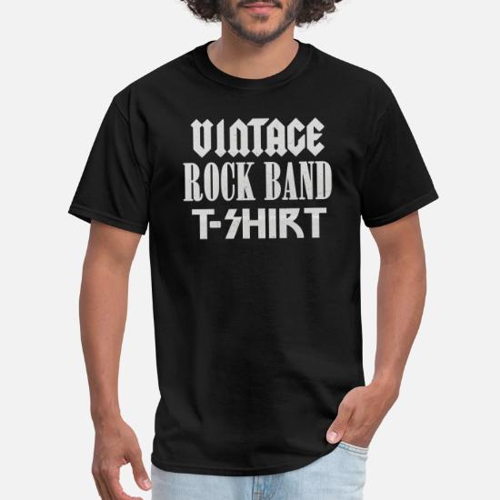 Vintage Rock Band T-shirt' Men's T 
